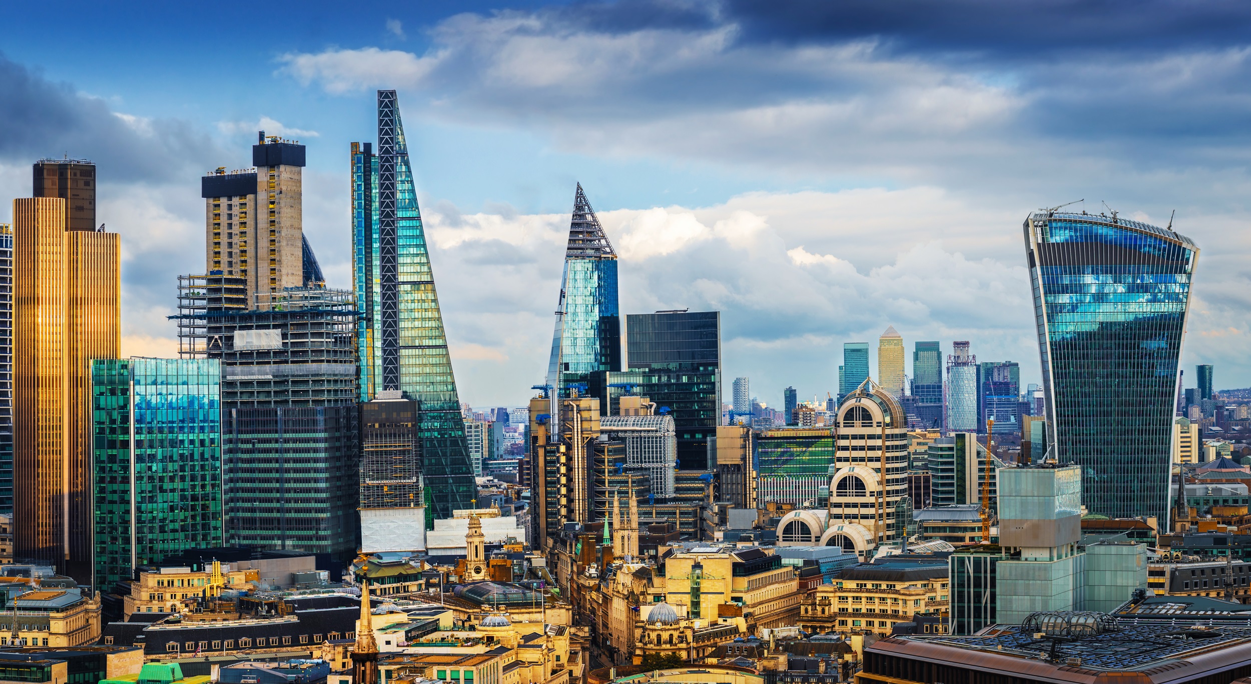London, glass