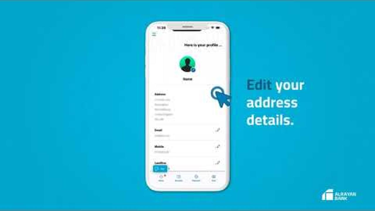 Preview image for the video "Update your address with Digital Banking".