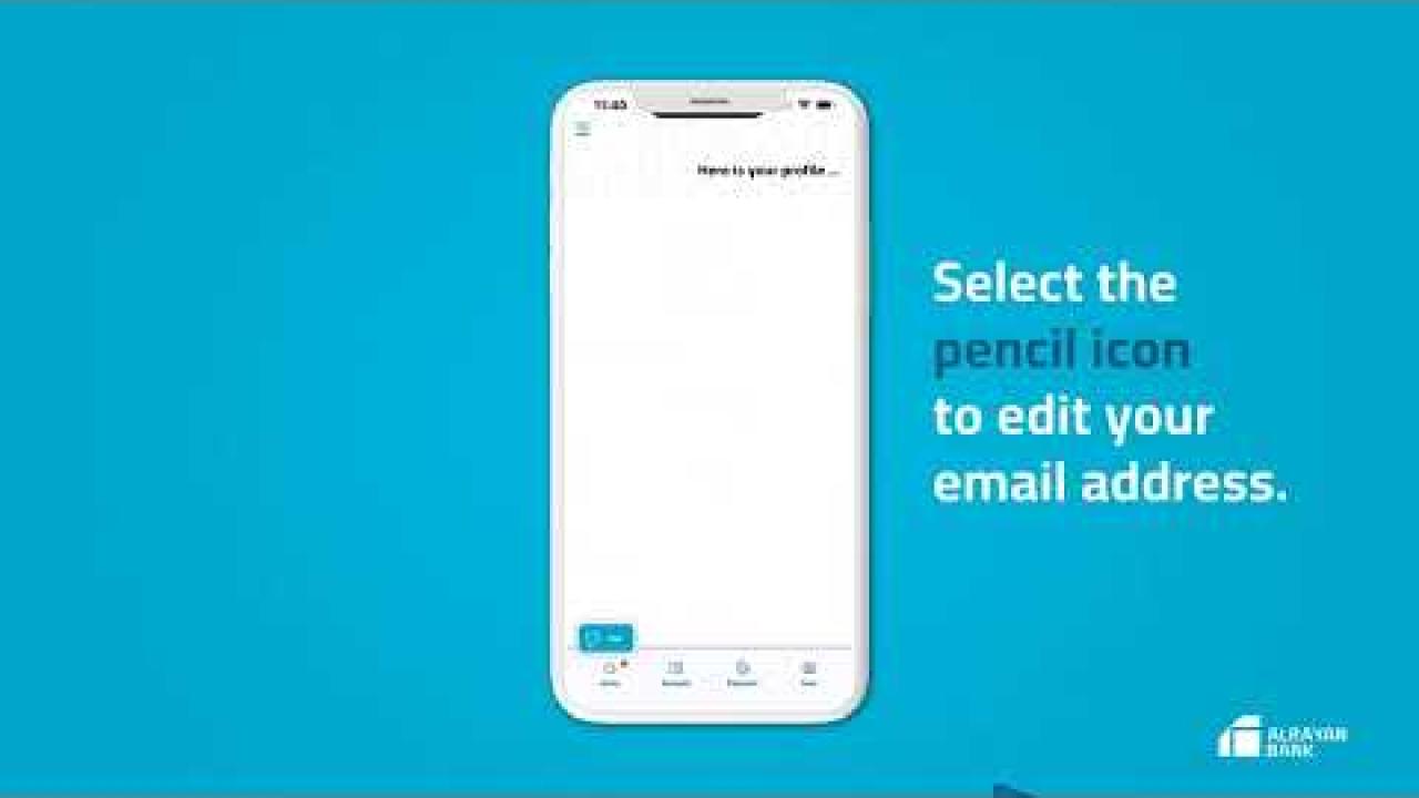 Preview image for the video "Update your email address with Digital Banking".
