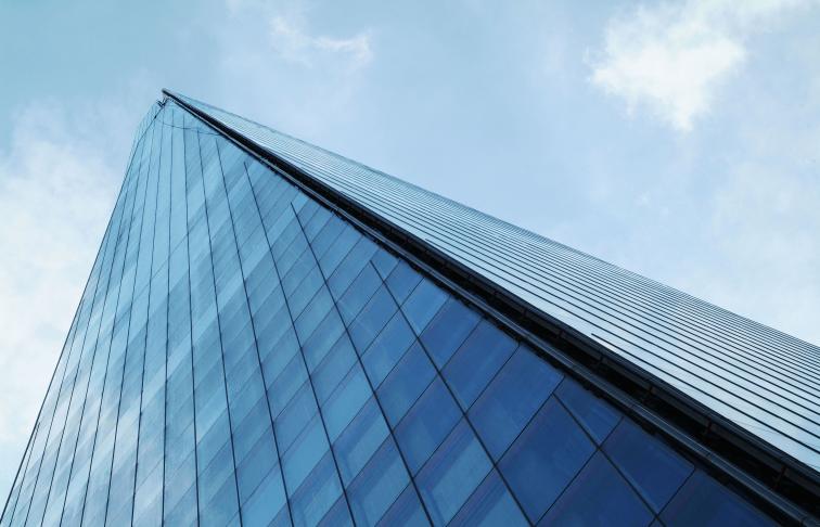 Commmercial glass building