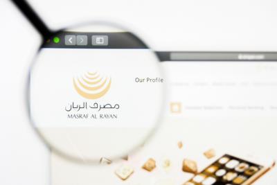 Masraf Al Rayan website logo close up