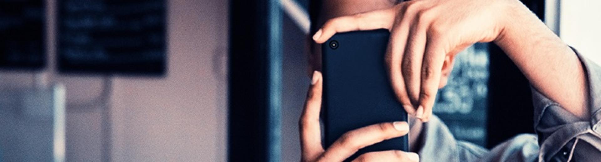 Man with phone