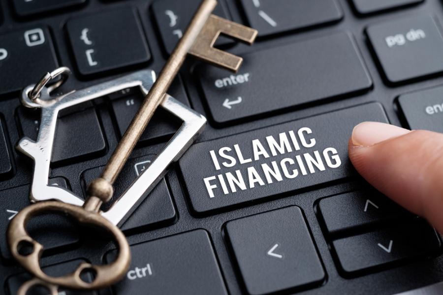 Islamic finance computer and keys